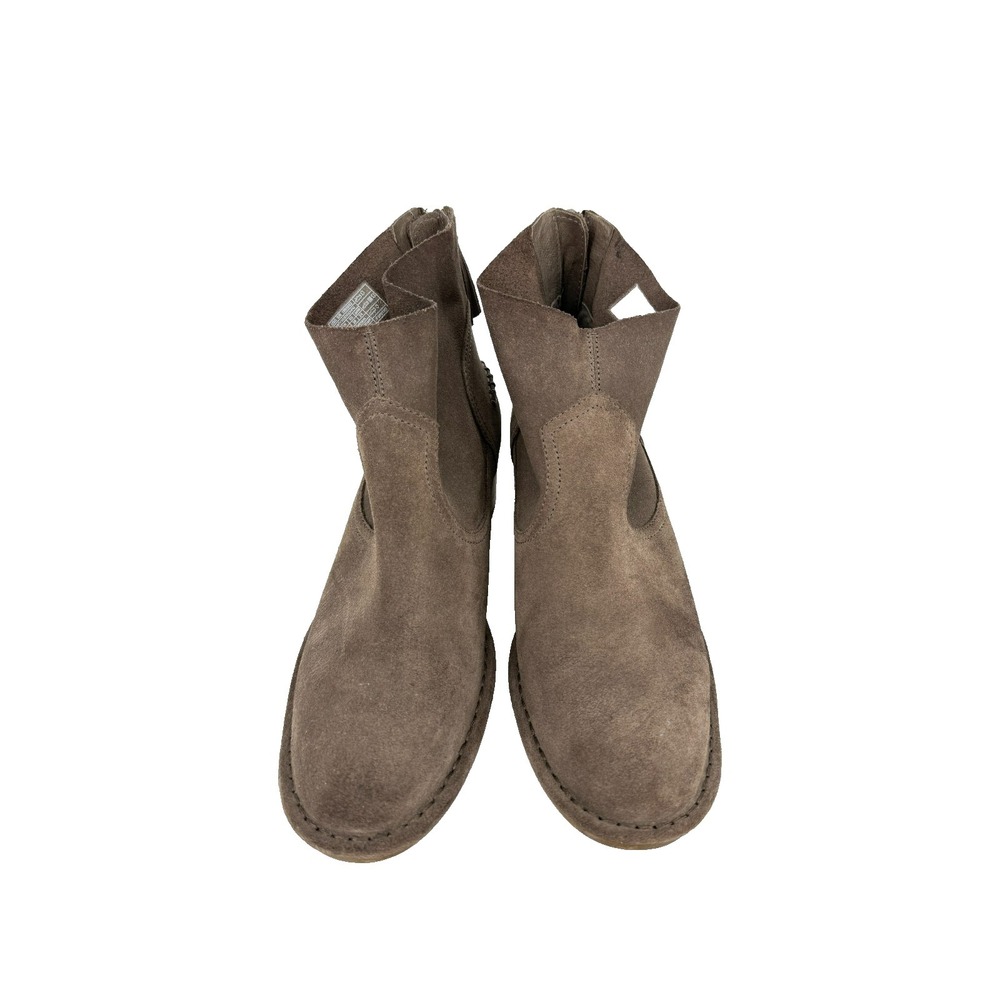 UGG Bandara Suede Ankle Boot Womens Brown Taupe Suede Boho Western US 7 EU‎ 38